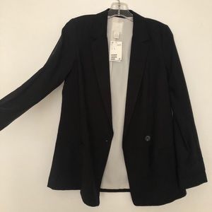 H&m black blazer
